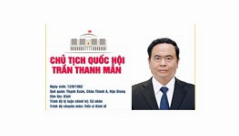 Chân dung Phó Chủ tịch Quốc hội Trần Thanh Mẫn