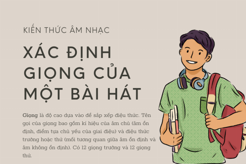 Cách xác định tầm giọng