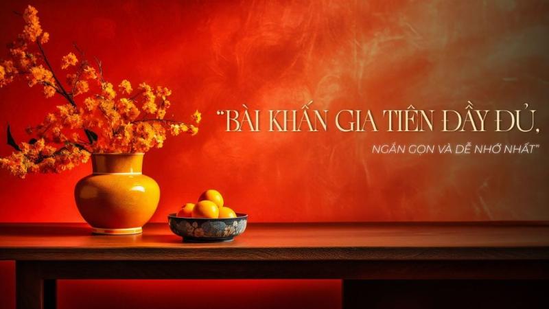 Bài Khấn Gia Tiên