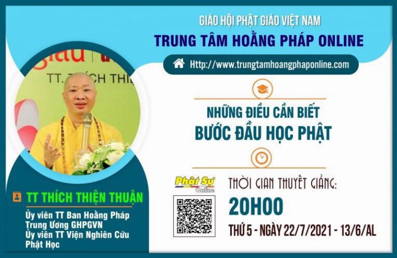 Bắt đầu học Phật pháp từ những điều đơn giản