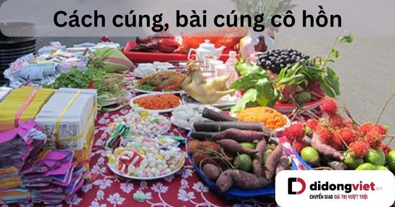 Chuẩn bị mâm cúng thí thực hàng ngày