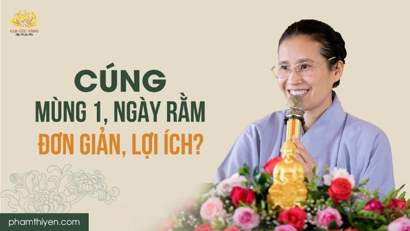 Cúng Rằm Mùng 1 Phạm Thị Yến Bàn Thờ