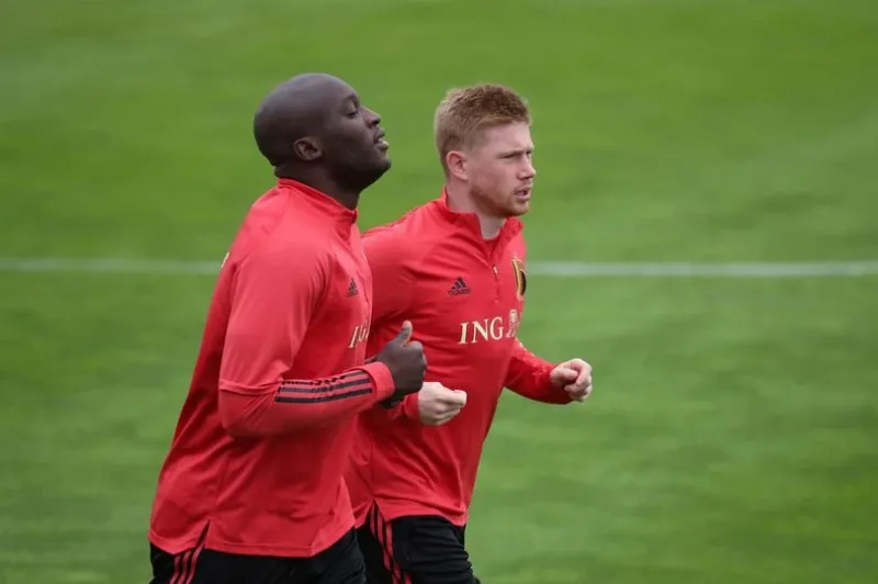 Kevin De Bruyne điều khiển lối chơi của đội tuyển Bỉ